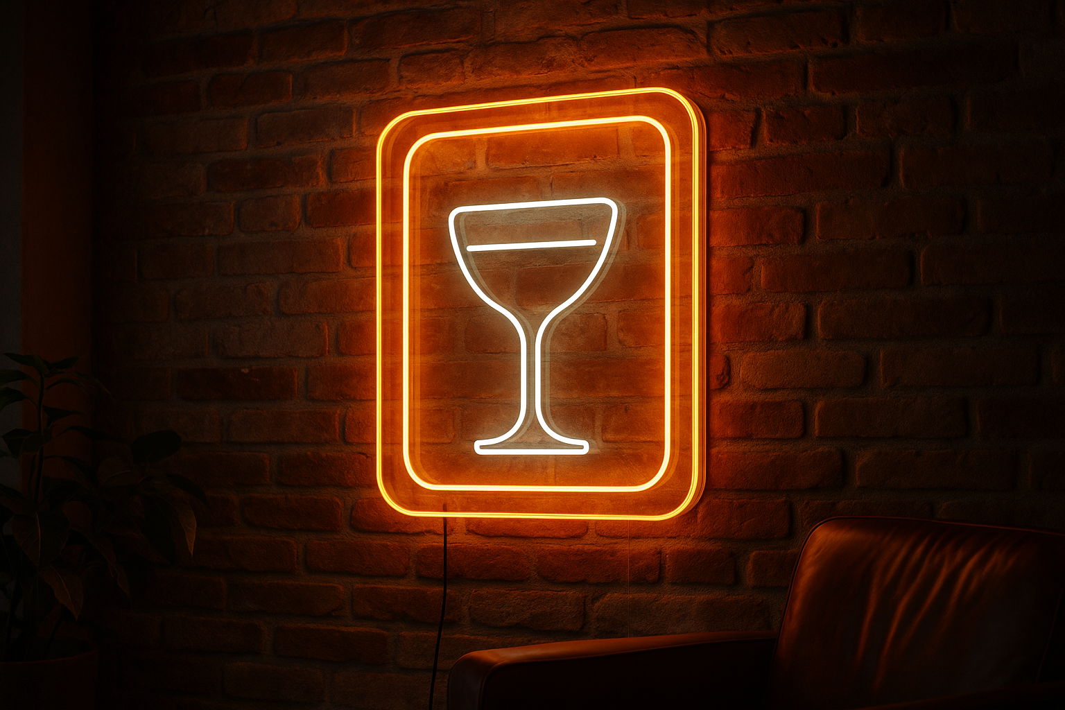 LED neonskilte: lys op i dit hjem og virksomhed - Illustration