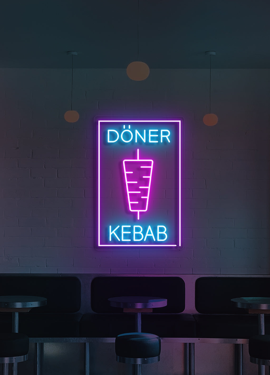 Döner kebab - LED Neon skilt