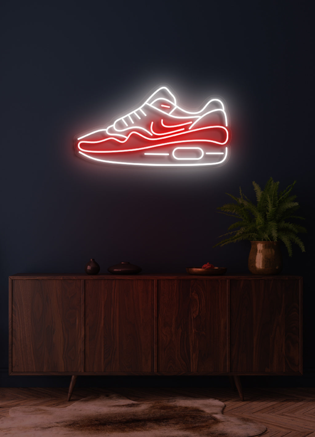 Nike Sneaker - LED Neon skilt