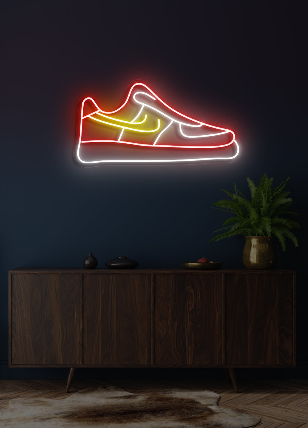 Nike Sneaker - LED Neon skilt