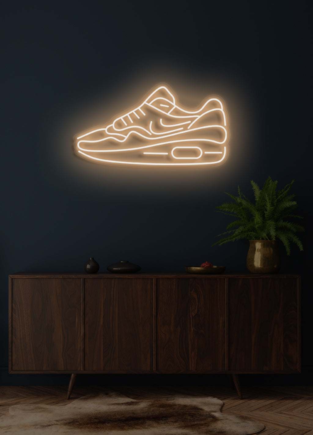 Nike Sneaker - LED Neon skilt