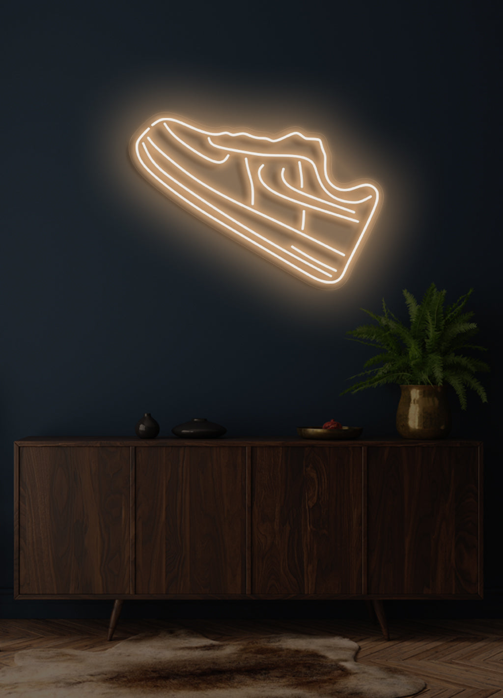 Nike Sneaker - LED Neon skilt