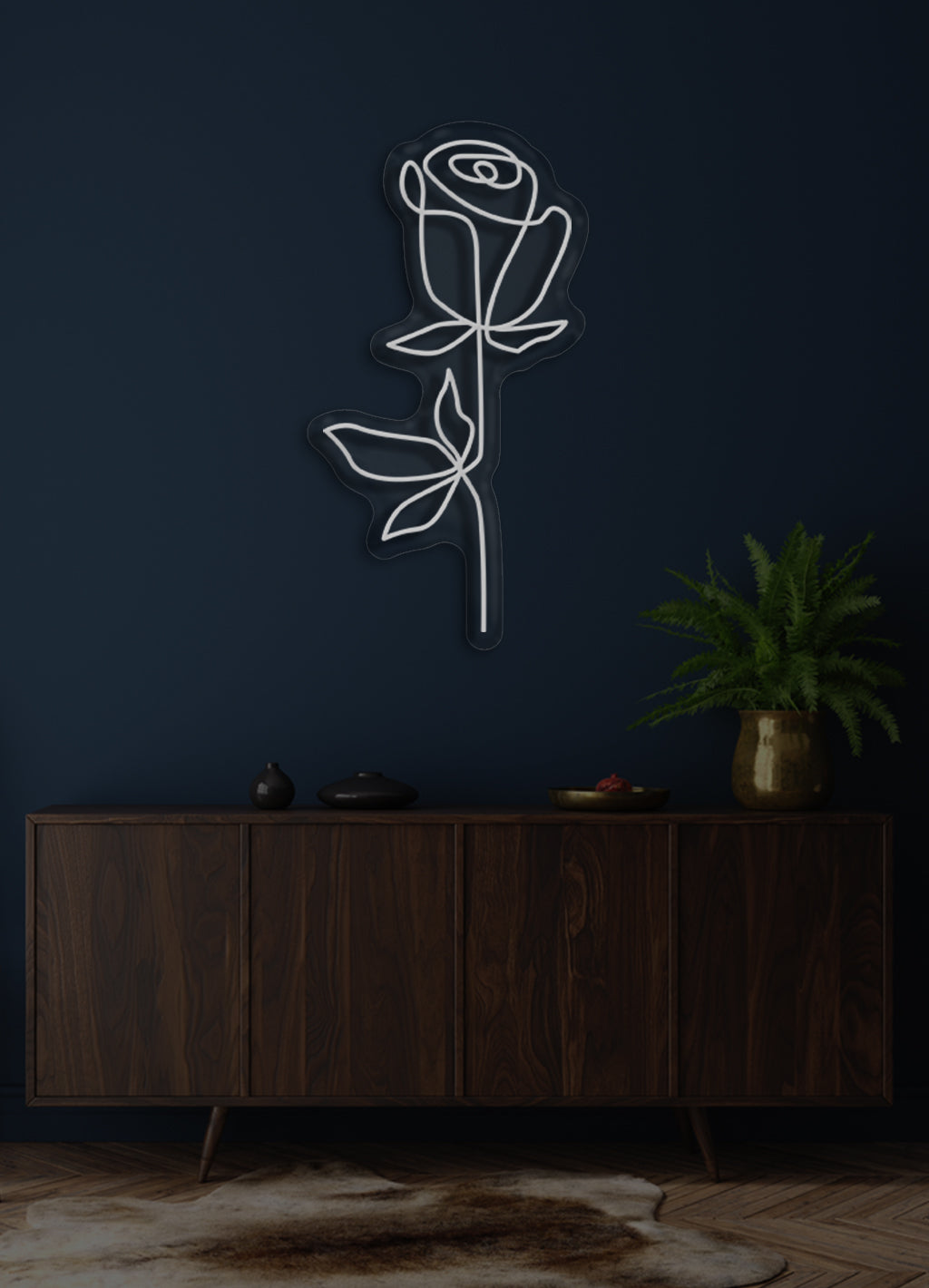 Flower - LED Neon skilt