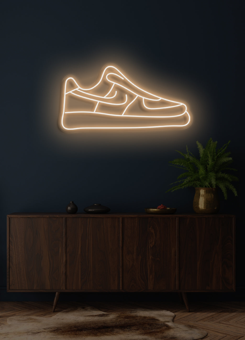 Nike Sneaker - LED Neon skilt