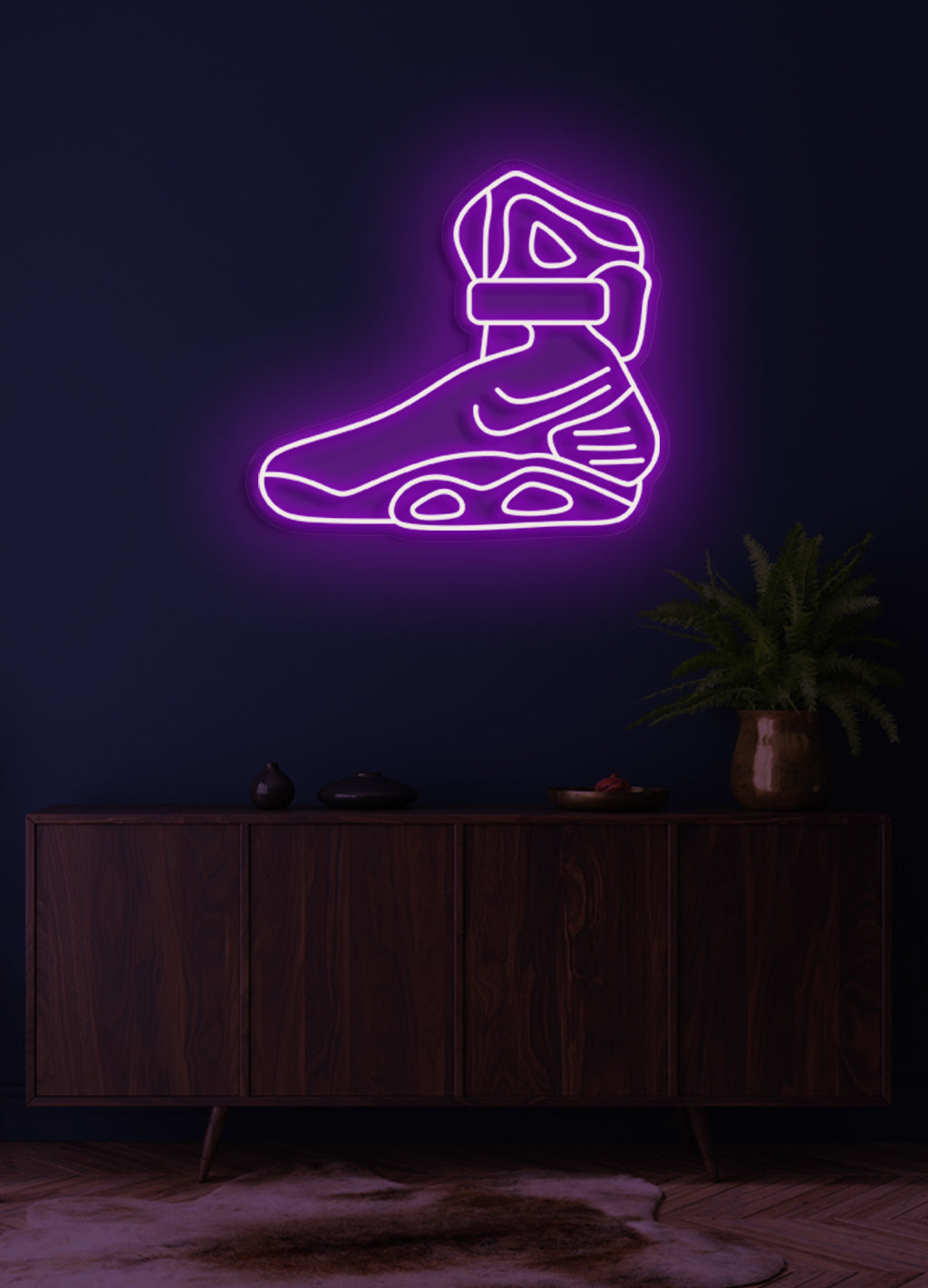 Nike Sneaker - LED Neon skilt