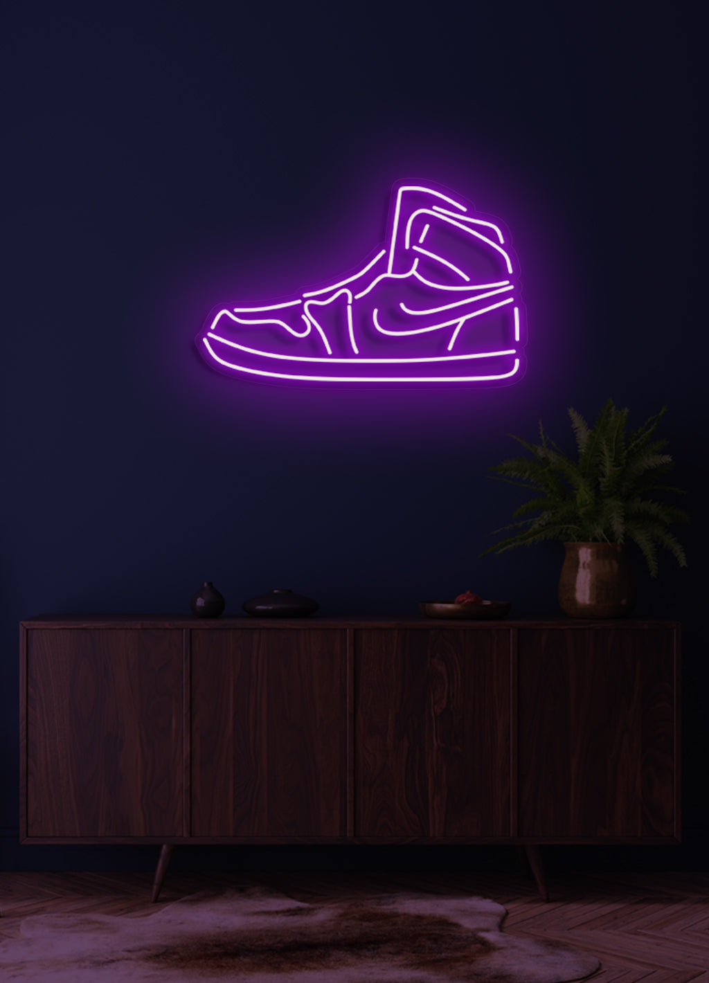 Nike Sneaker - LED Neon skilt