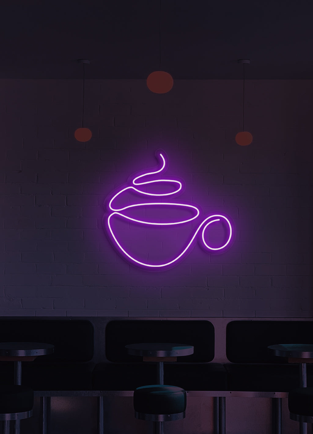 Coffee cup - LED Neon skilt