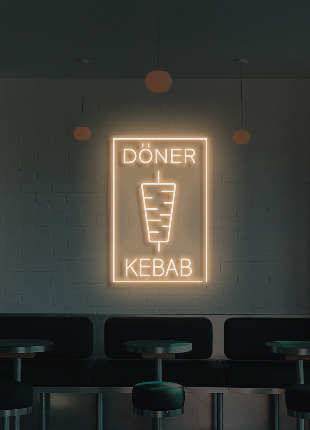 Döner kebab - LED Neon skilt