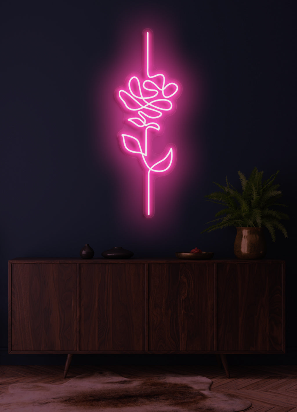 Flower - LED Neon skilt