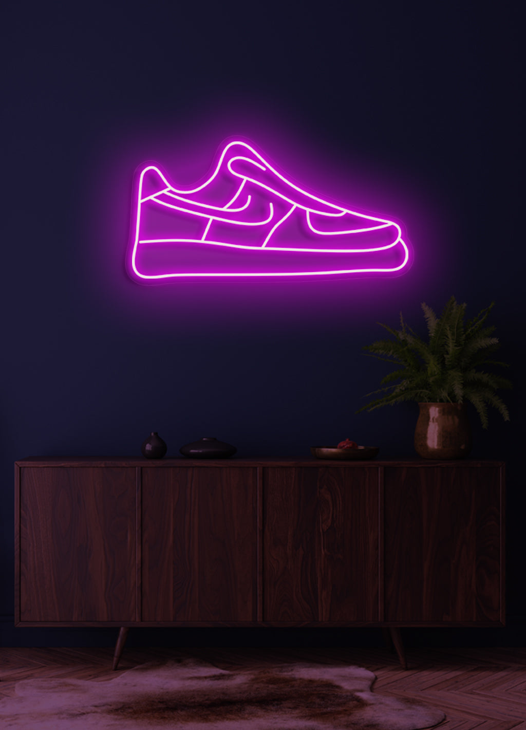 Nike Sneaker - LED Neon skilt