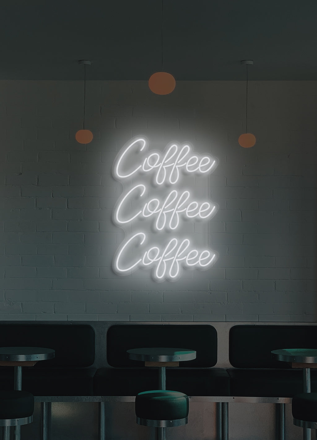 Coffee Coffee Coffee - LED Neon skilt