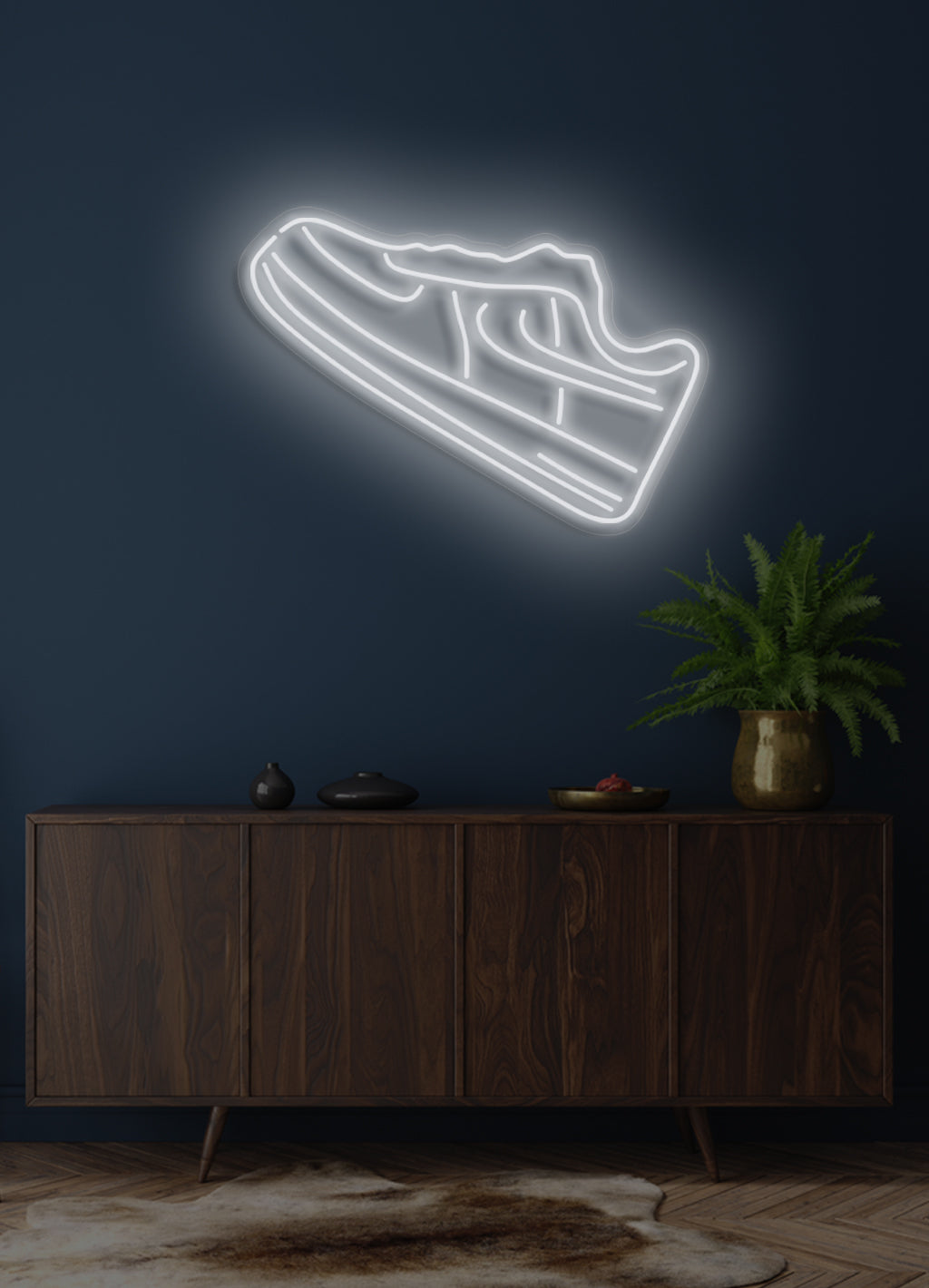 Nike Sneaker - LED Neon skilt