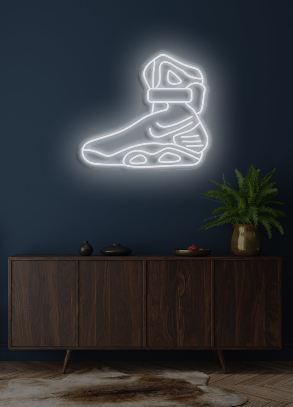 Nike Sneaker - LED Neon skilt