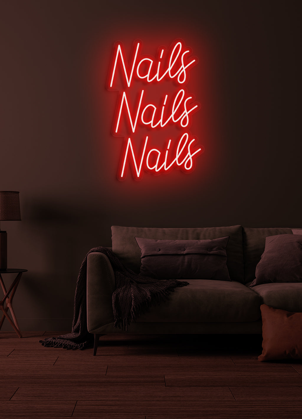 Nails Nails Nails - LED Neon skilt