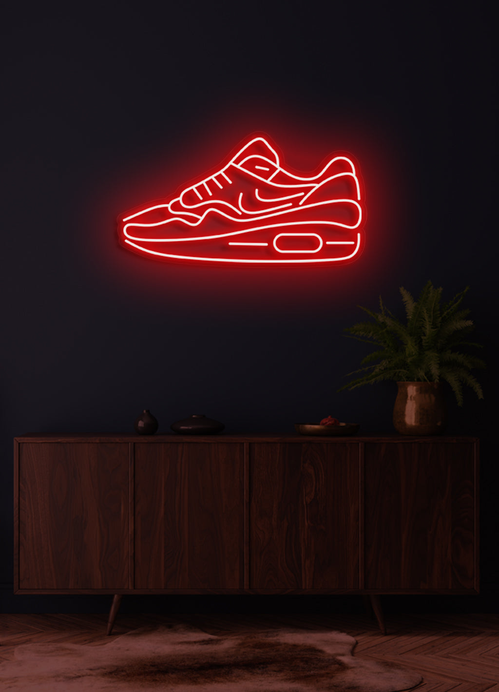 Nike Sneaker - LED Neon skilt