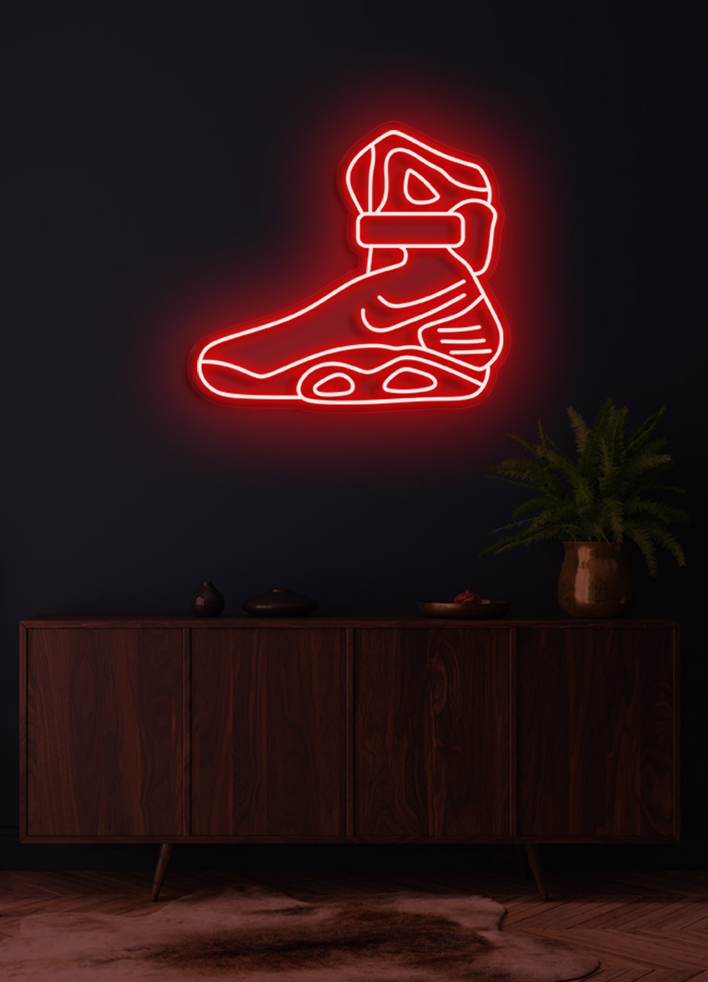 Sneaker - LED Neon skilt