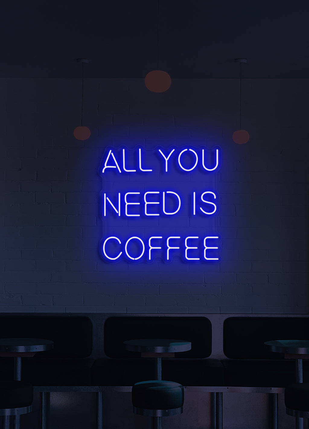 All you need is coffee - LED Neon skilt