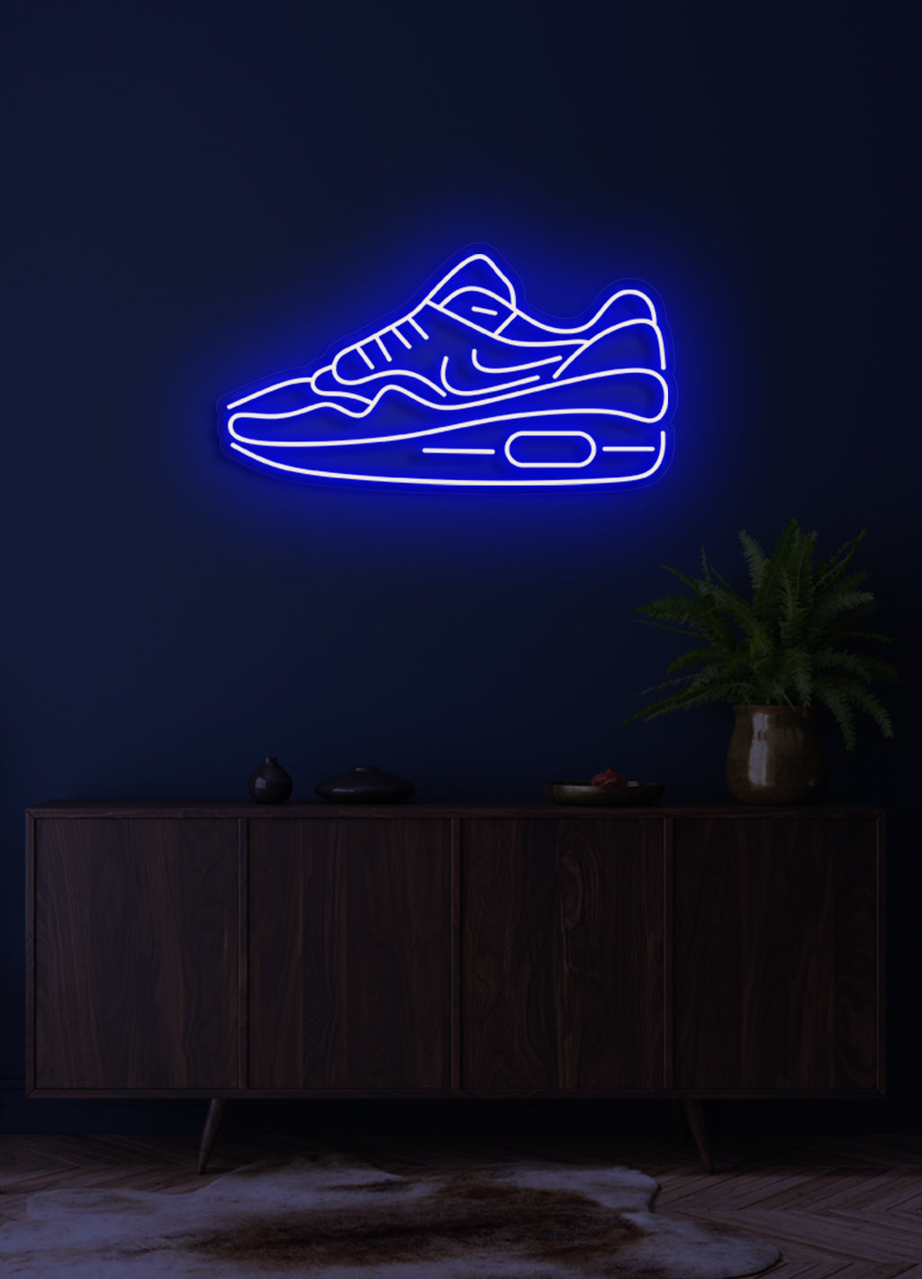 Nike Sneaker - LED Neon skilt