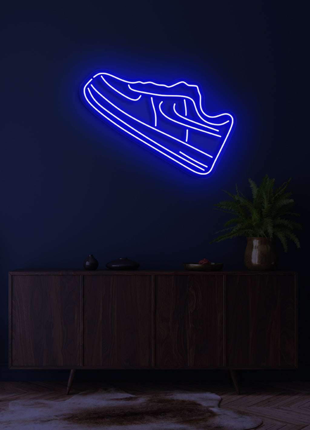 Nike Sneaker - LED Neon skilt