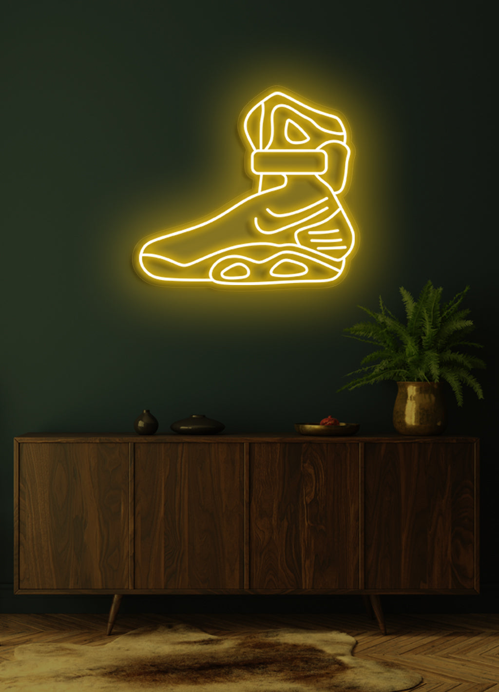 Nike Sneaker - LED Neon skilt