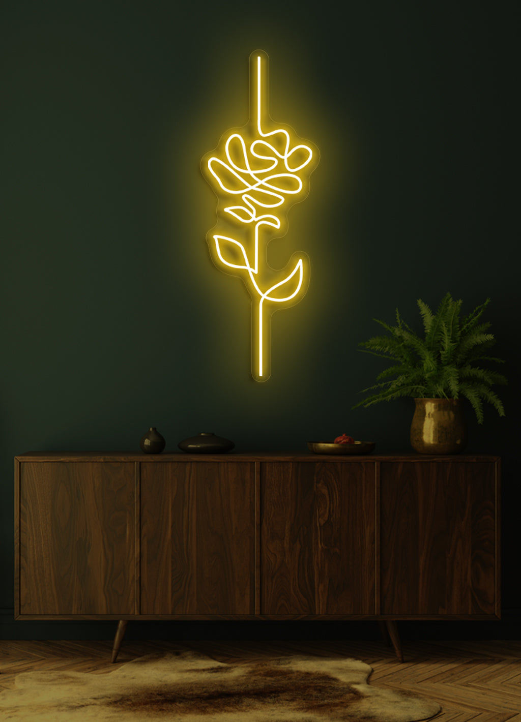 Flower - LED Neon skilt