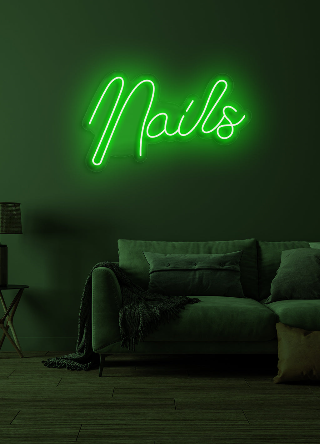 Nails - LED Neon skilt