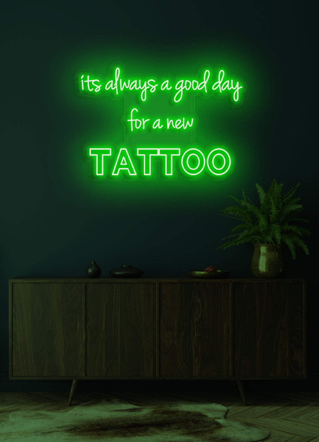 Tatuering - LED Neon skilt