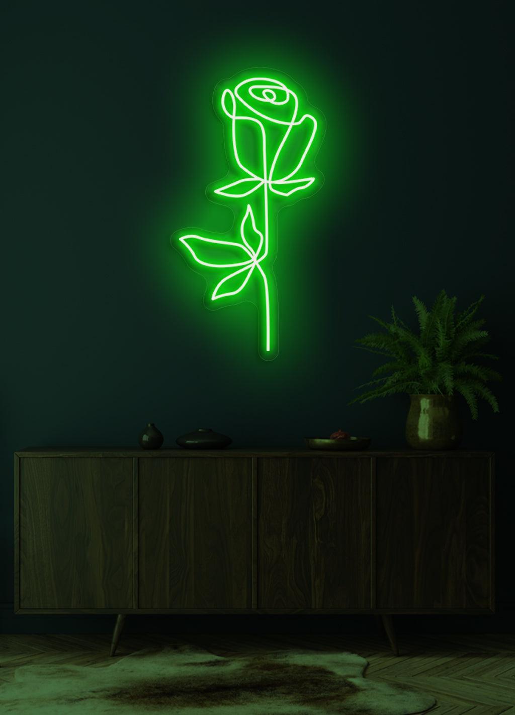 Flower - LED Neon skilt