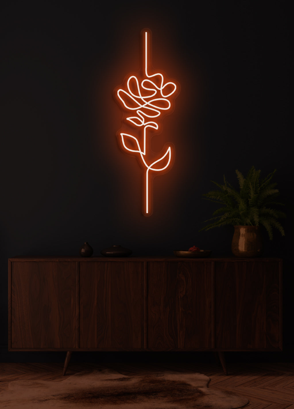 Flower - LED Neon skilt