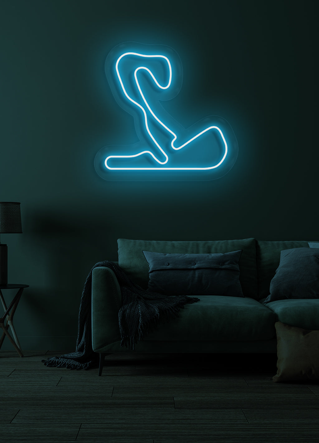 F1 Circuit Zandvoort spår - LED Neon skilt