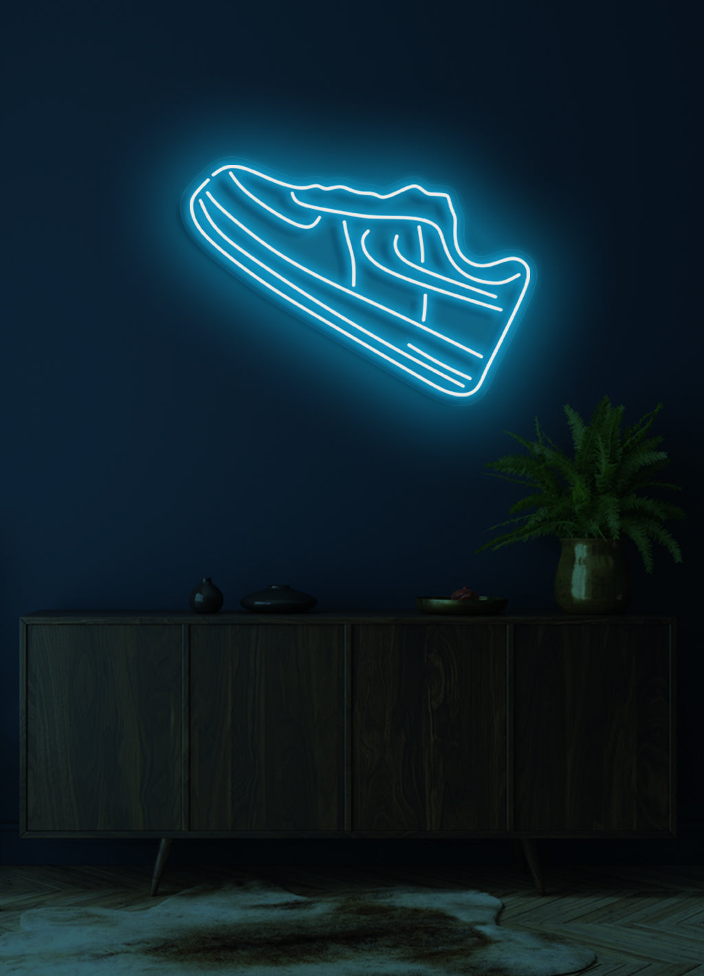 Nike Sneaker - LED Neon skilt