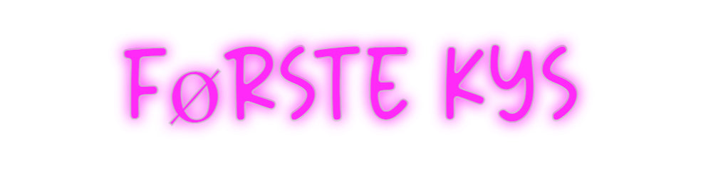 Custom Neon: Første Kys