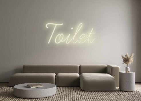 Custom Neon: Toalett