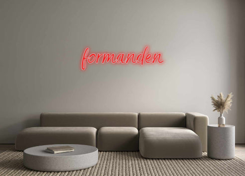 Custom Neon: Ordföranden