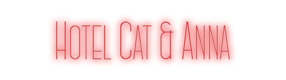 Custom Neon: Hotel Cat &amp; A...