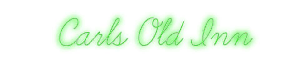 Custom Neon: Carl's Old Inn