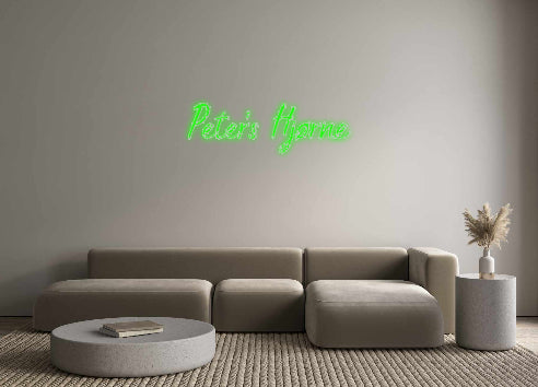 Custom Neon: Peter’s Hjørne