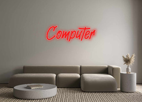 Custom Neon: Dator