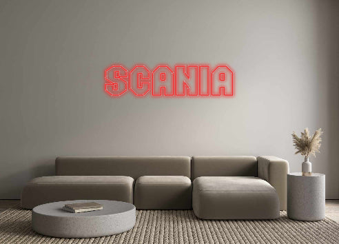 Custom Neon: Scania