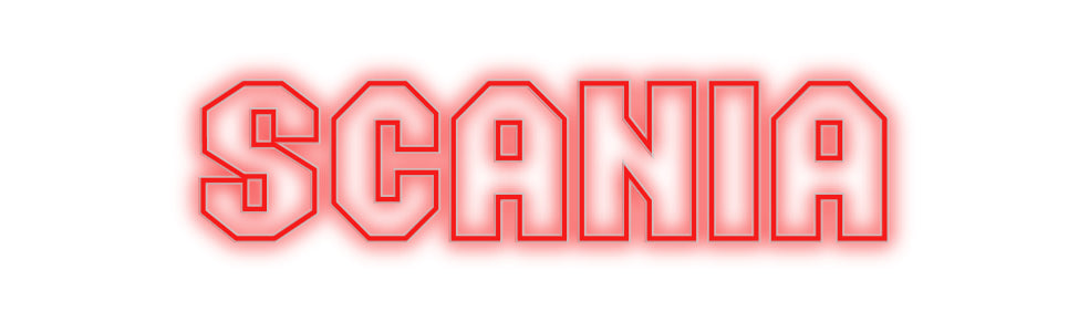 Custom Neon: Scania