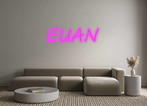 Anpassad Neon: Euan
