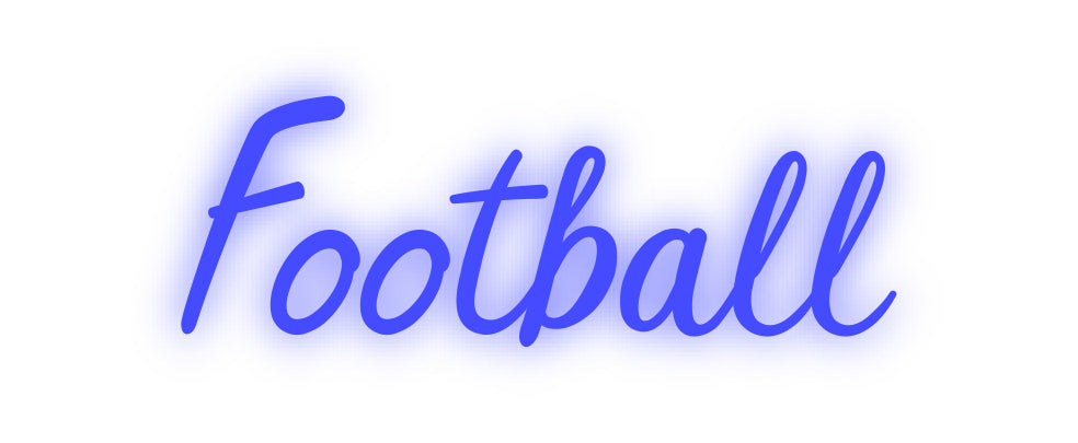 Custom Neon: Fotboll