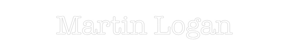 Custom Neon: Martin Logan