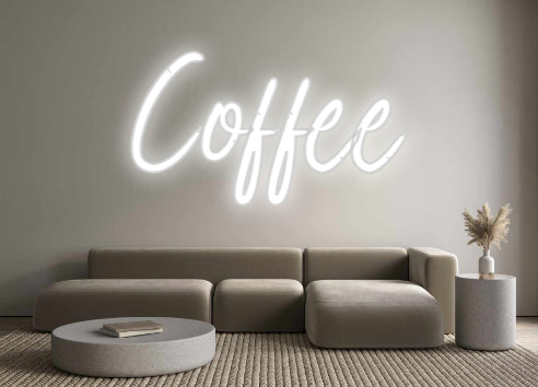 Custom Neon: Coffee