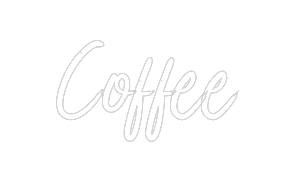 Custom Neon: Kaffe
