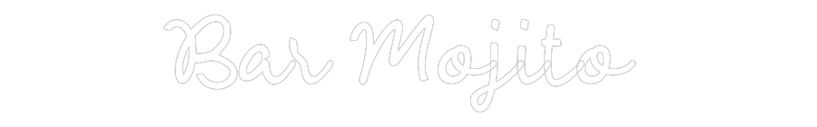Custom Neon: Bar Mojito