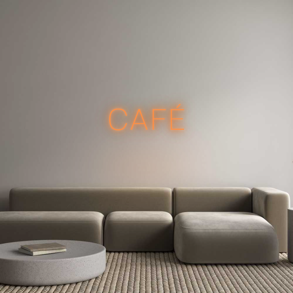 Custom Neon: CAFÉ