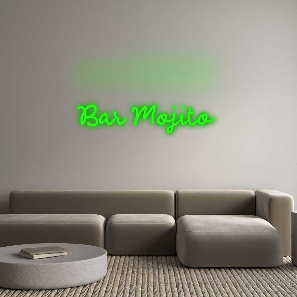 Custom Neon: Bar Mojito