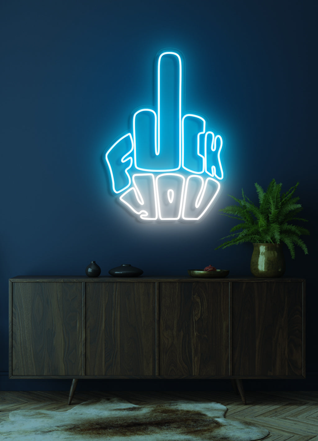 F*ck you - LED Neon skilt