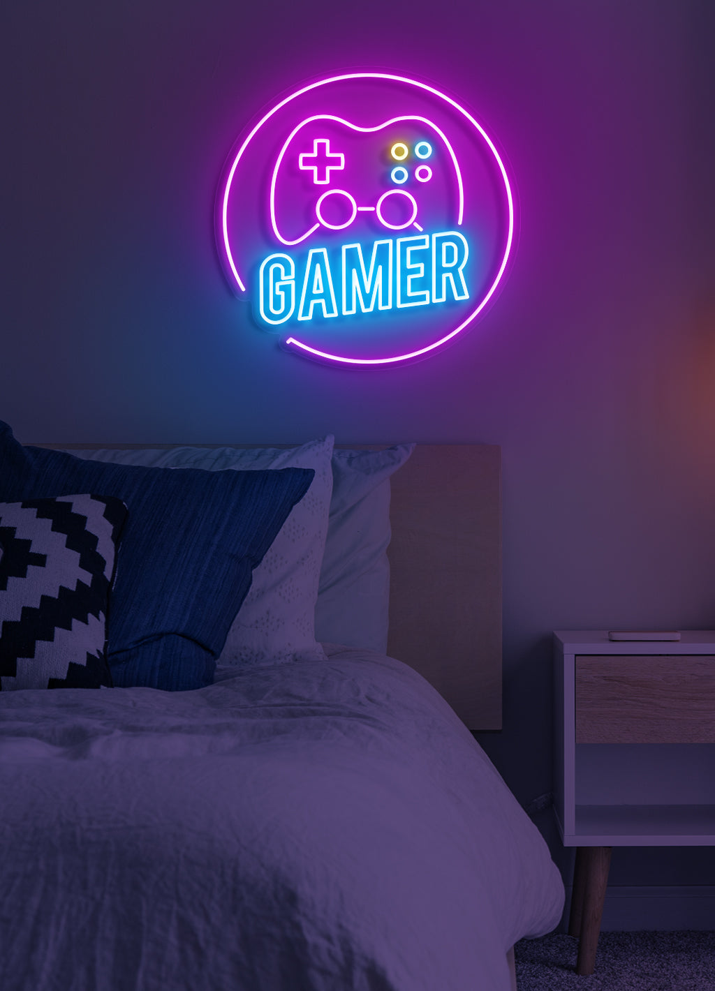 Gamer - LED Neon skilt